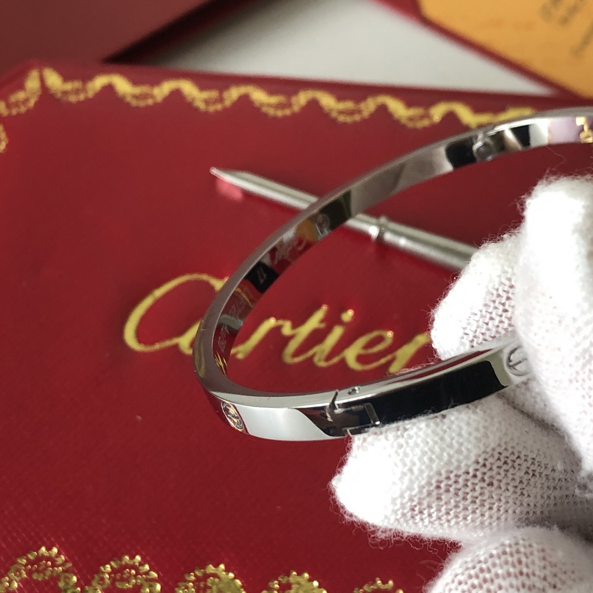 thin-style, Cartier Bracelets & Bangles, stainless steal