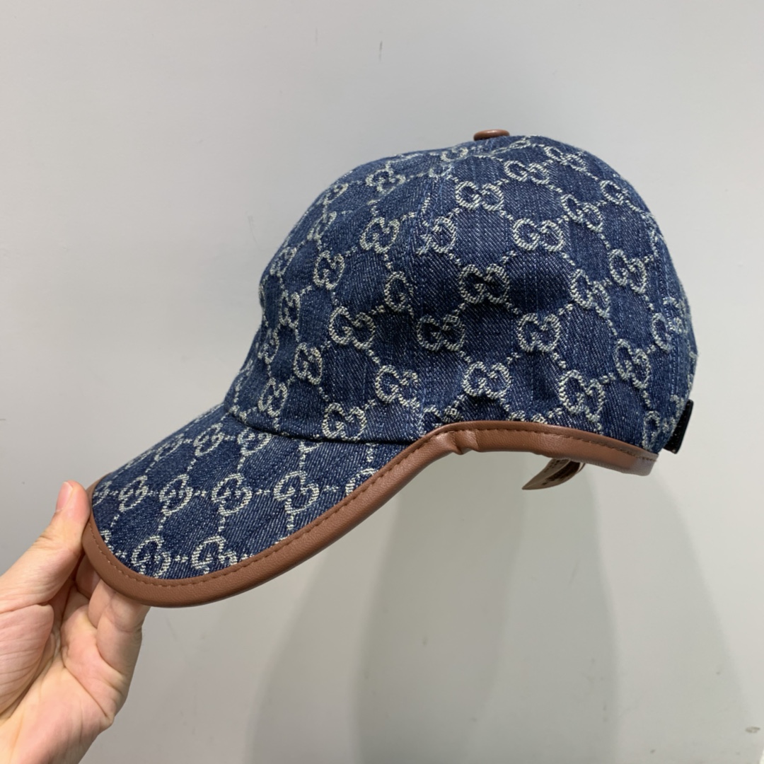 GG canvas baseball hat, GUCCI