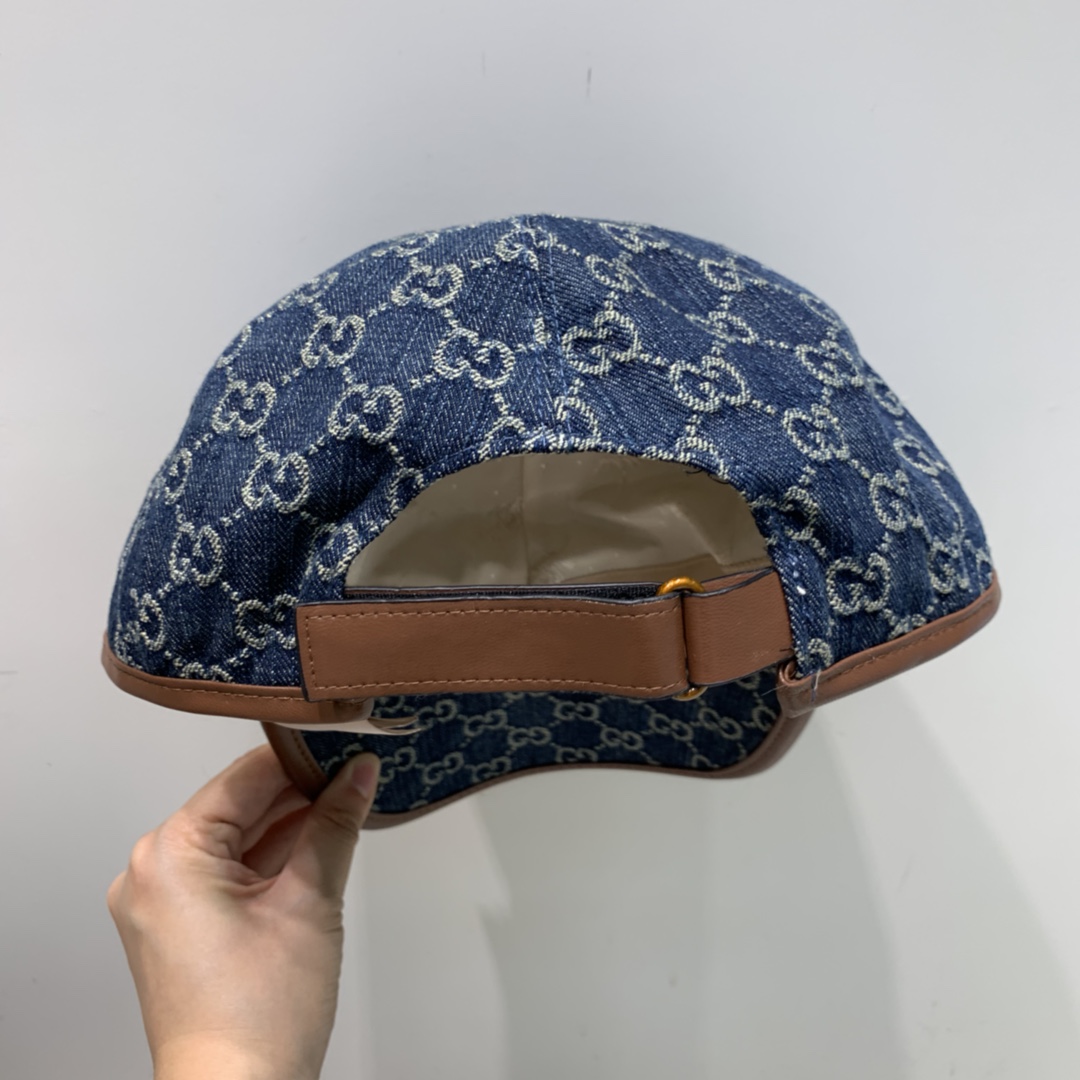GG canvas baseball hat, GUCCI
