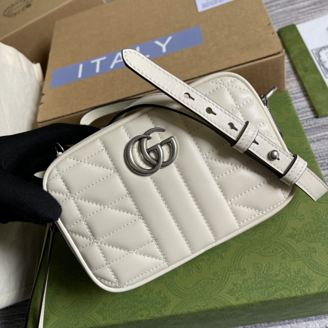634936 GG Marmont mini shoulder bag, gucci Crossbody Bags