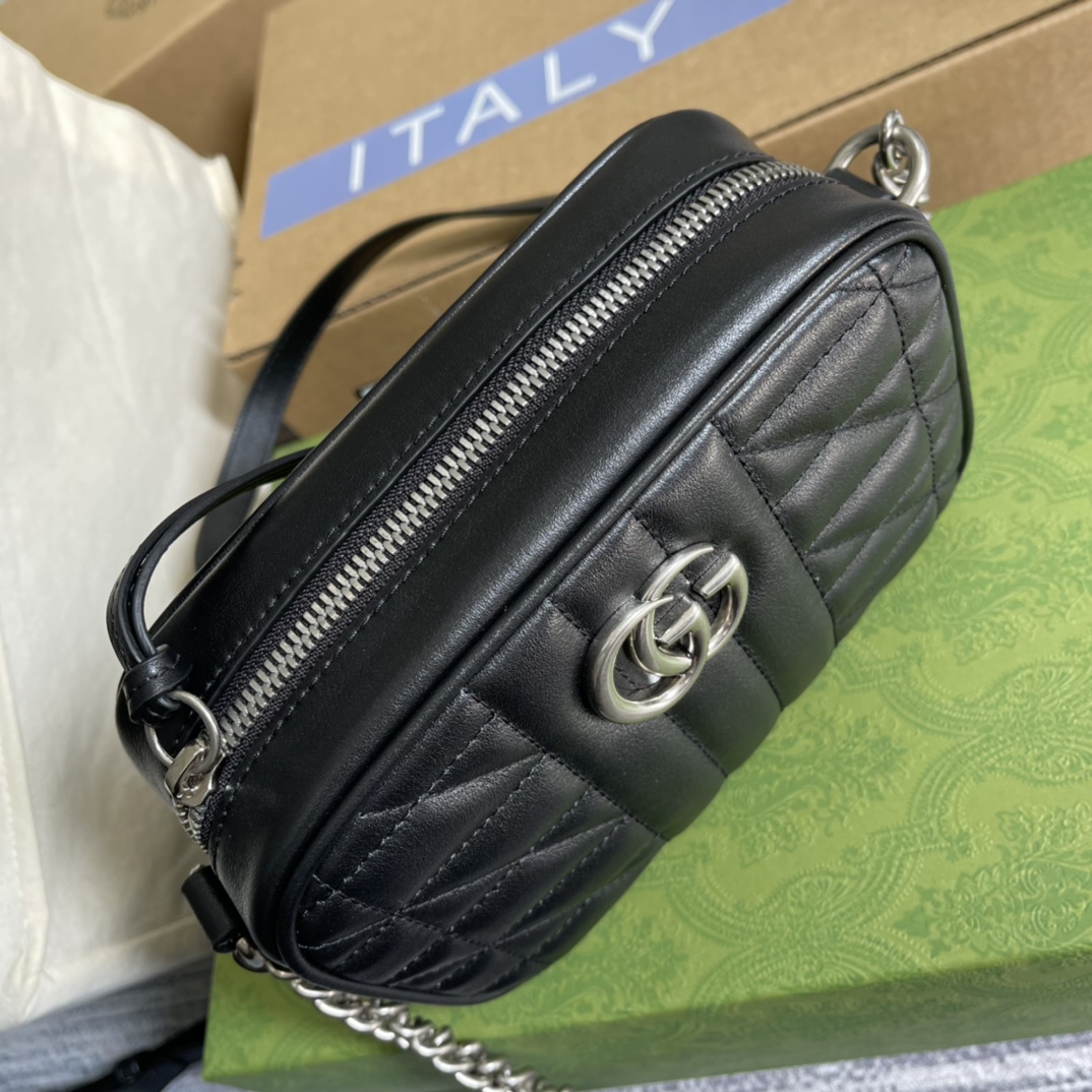 634936 GG Marmont mini shoulder bag, gucci Crossbody Bags