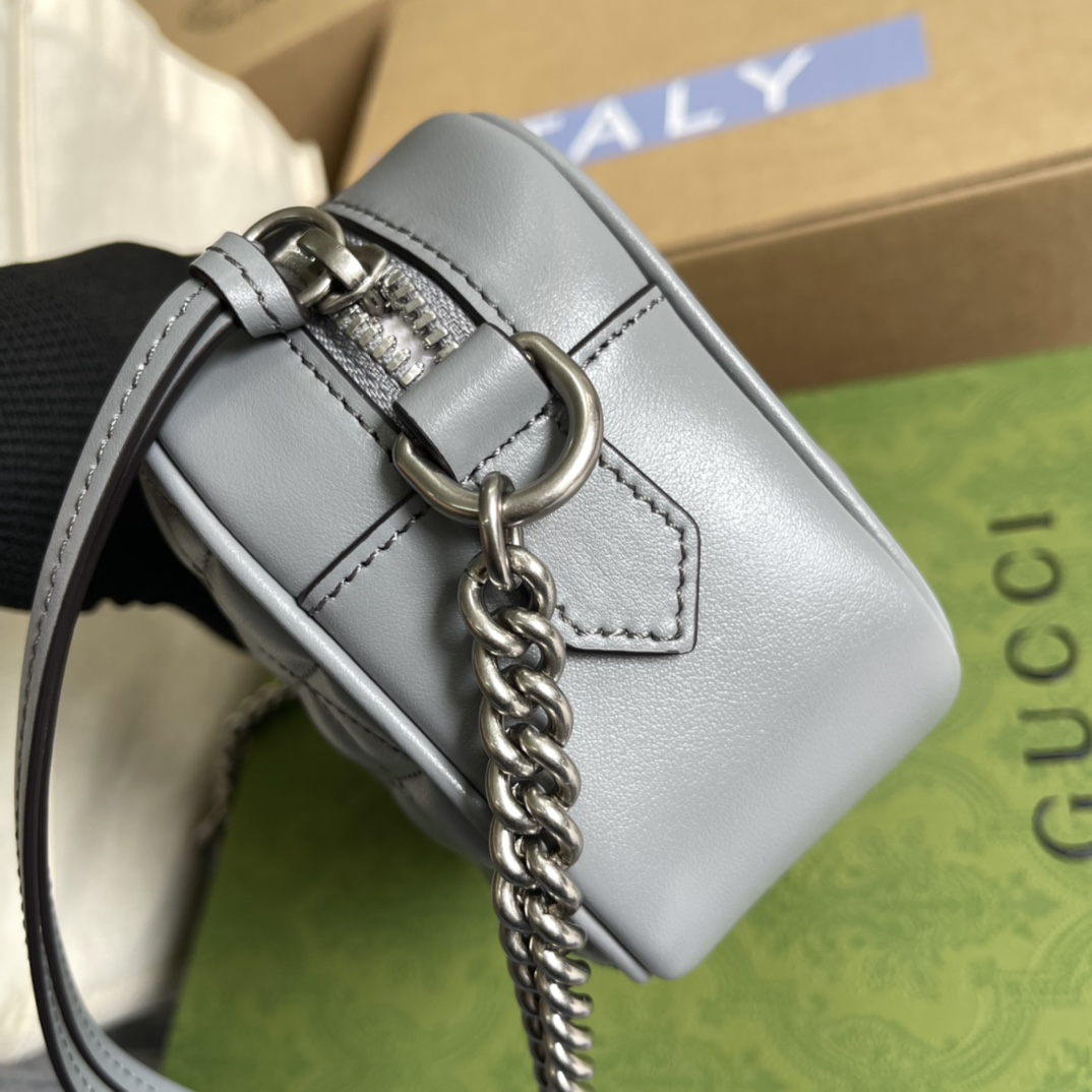 634936 GG Marmont mini shoulder bag, gucci Crossbody Bags