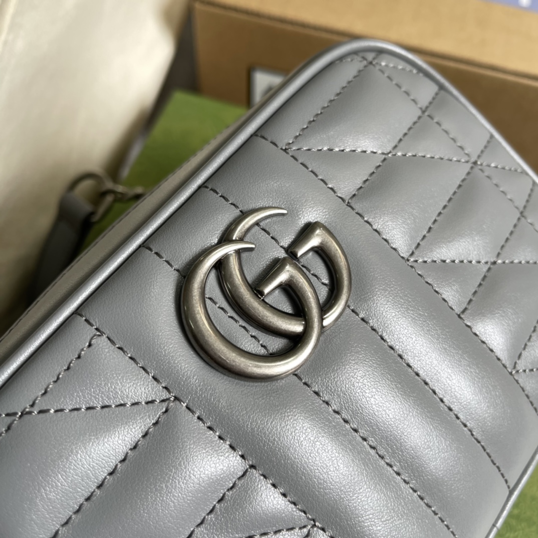 634936 GG Marmont mini shoulder bag, gucci Crossbody Bags