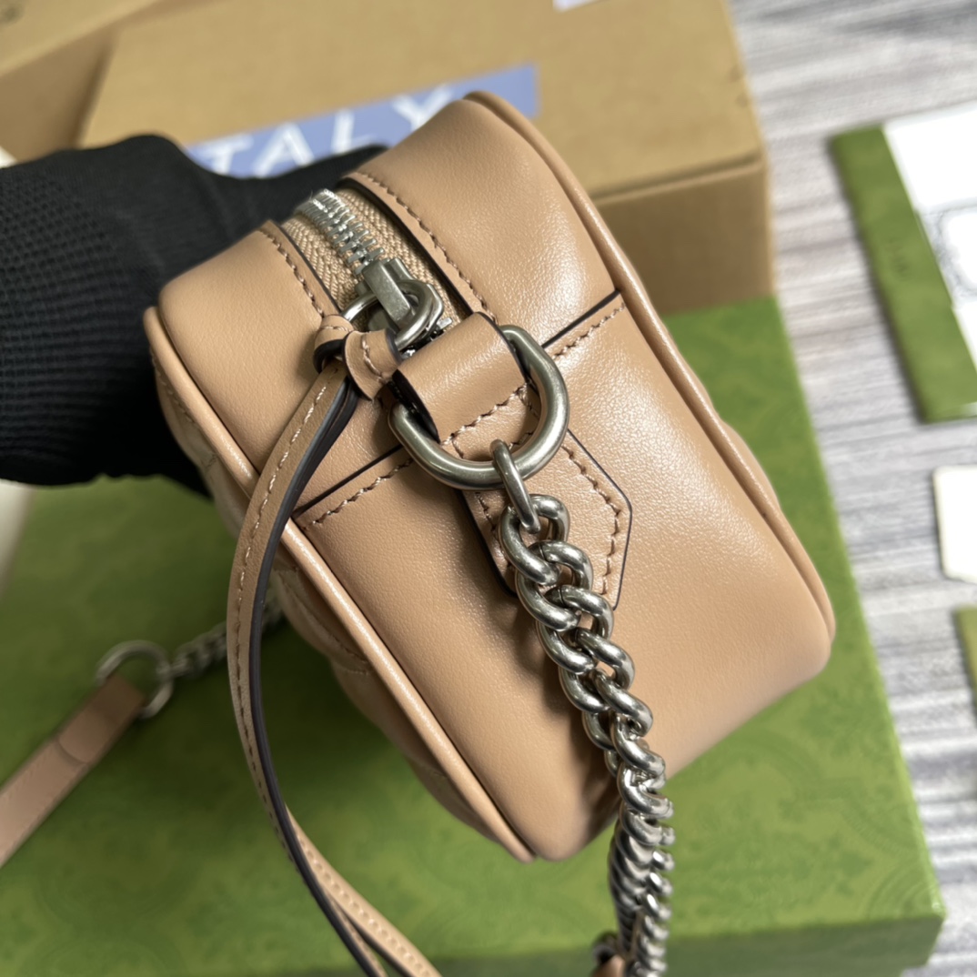 634936 GG Marmont mini shoulder bag, gucci Crossbody Bags