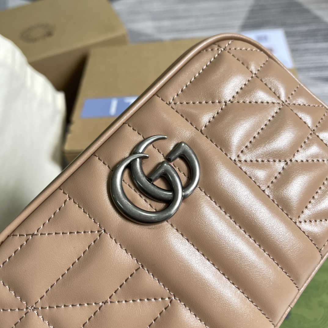 634936 GG Marmont mini shoulder bag, gucci Crossbody Bags