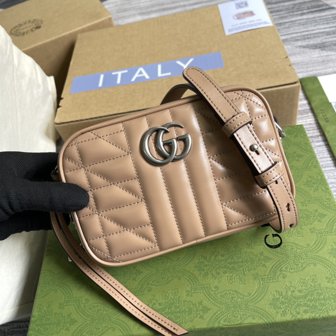 634936 GG Marmont mini shoulder bag, gucci Crossbody Bags