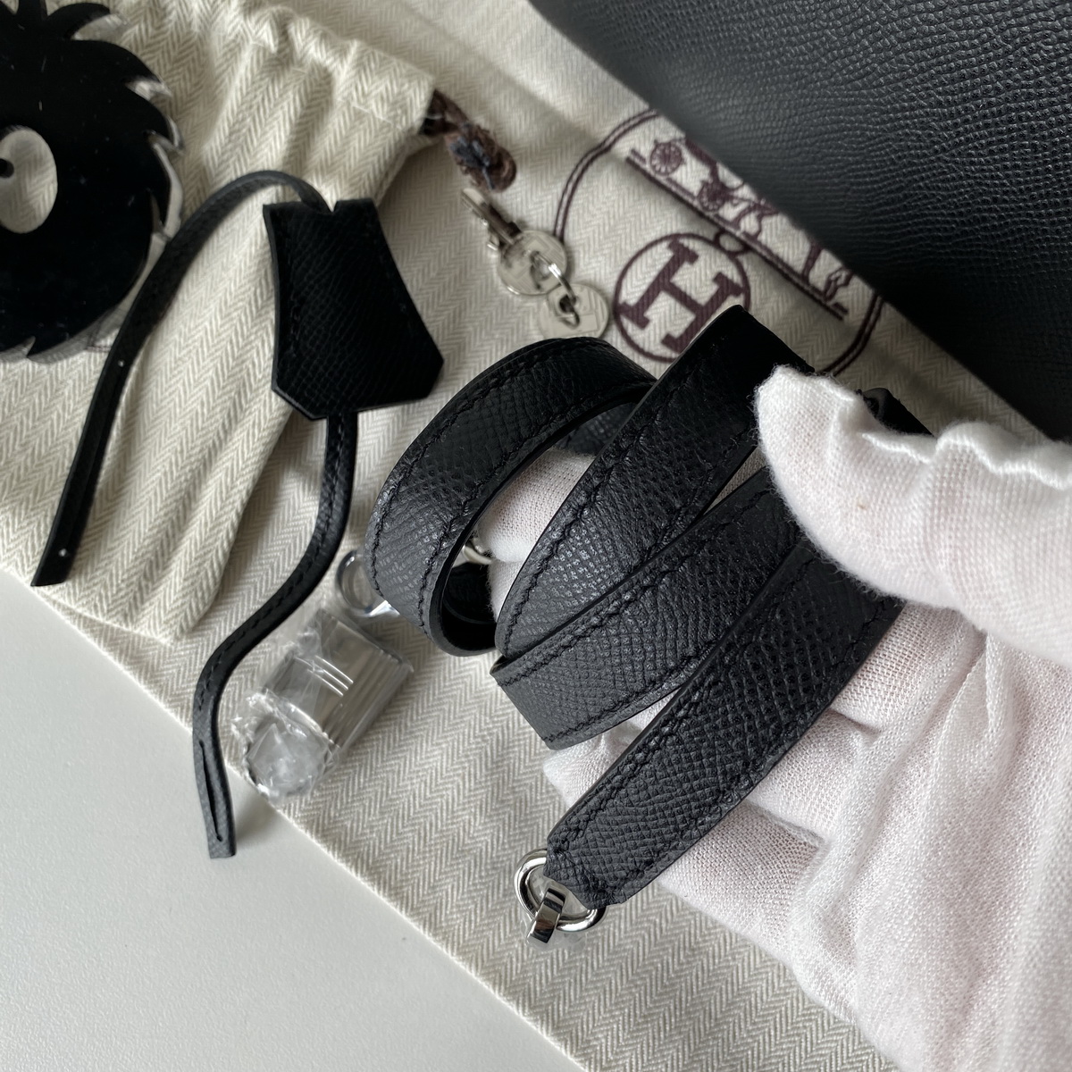 Hermès Kelly 25, Epsom Leather, Shoulder bag