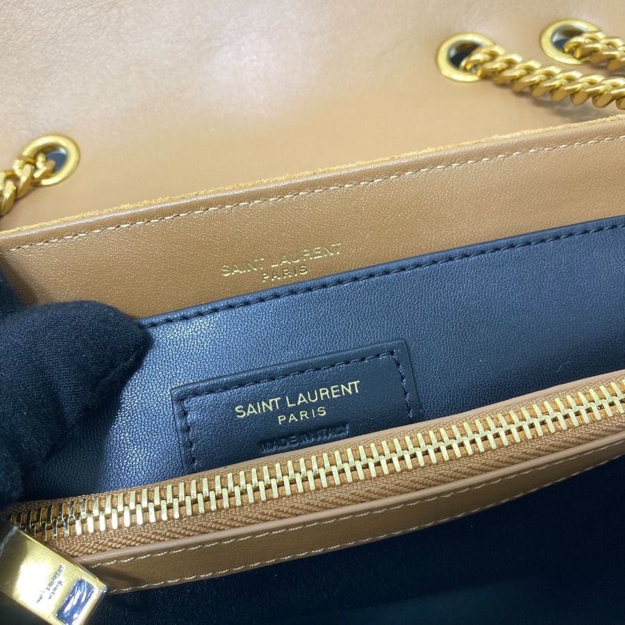 494699 LOULOU SMALL BAG IN Y-QUILTED SUEDE, YSL SAINT LAURENT