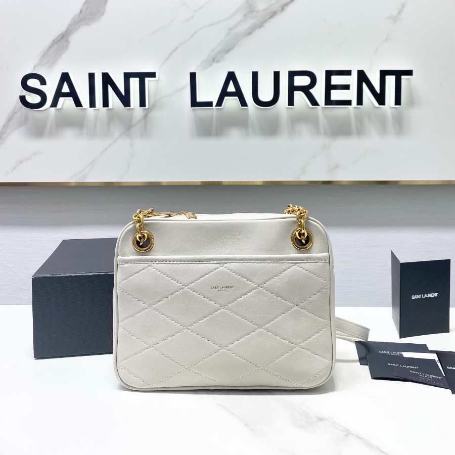 LE MAILLON SMALL CHAIN BAG IN QUILTED LAMBSKIN, YSL Saint Laurent