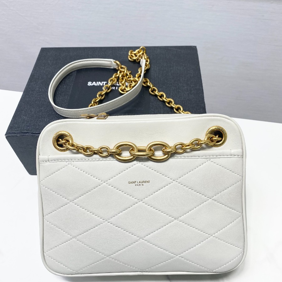 LE MAILLON SMALL CHAIN BAG IN QUILTED LAMBSKIN, YSL Saint Laurent