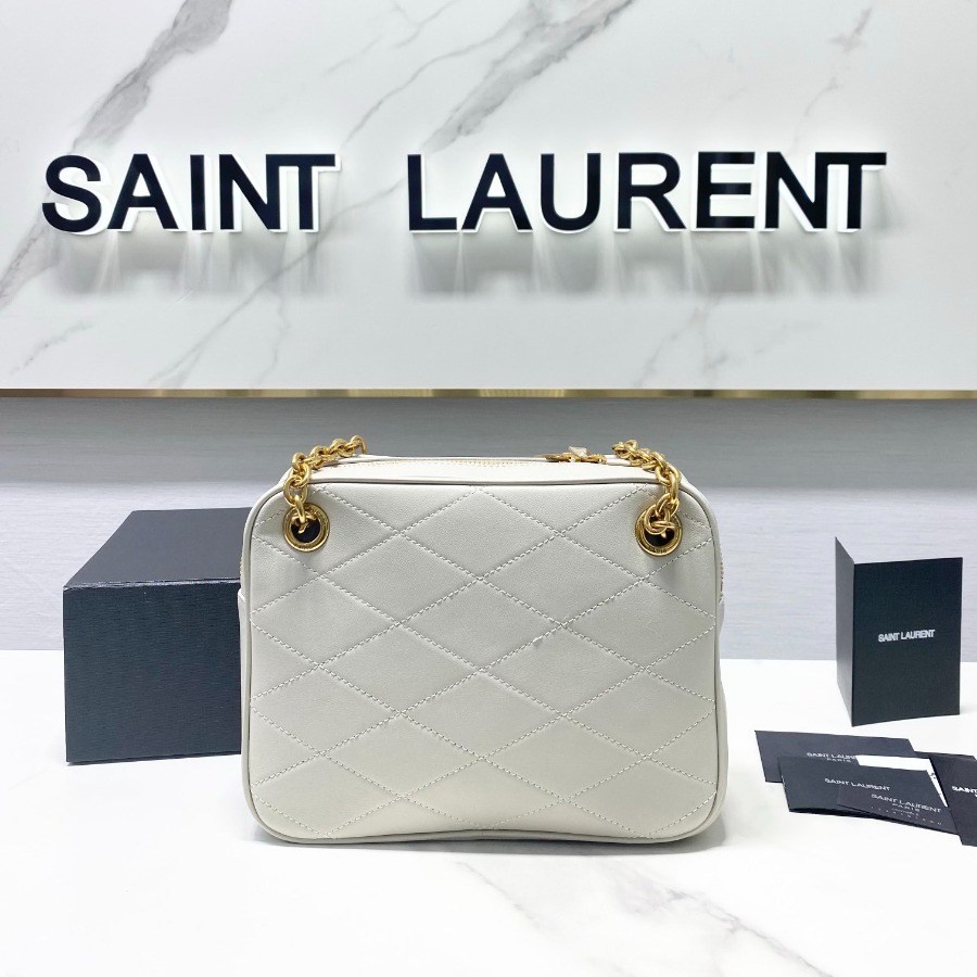 LE MAILLON SMALL CHAIN BAG IN QUILTED LAMBSKIN, YSL Saint Laurent