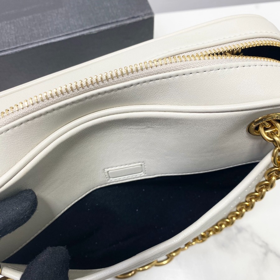 LE MAILLON SMALL CHAIN BAG IN QUILTED LAMBSKIN, YSL Saint Laurent