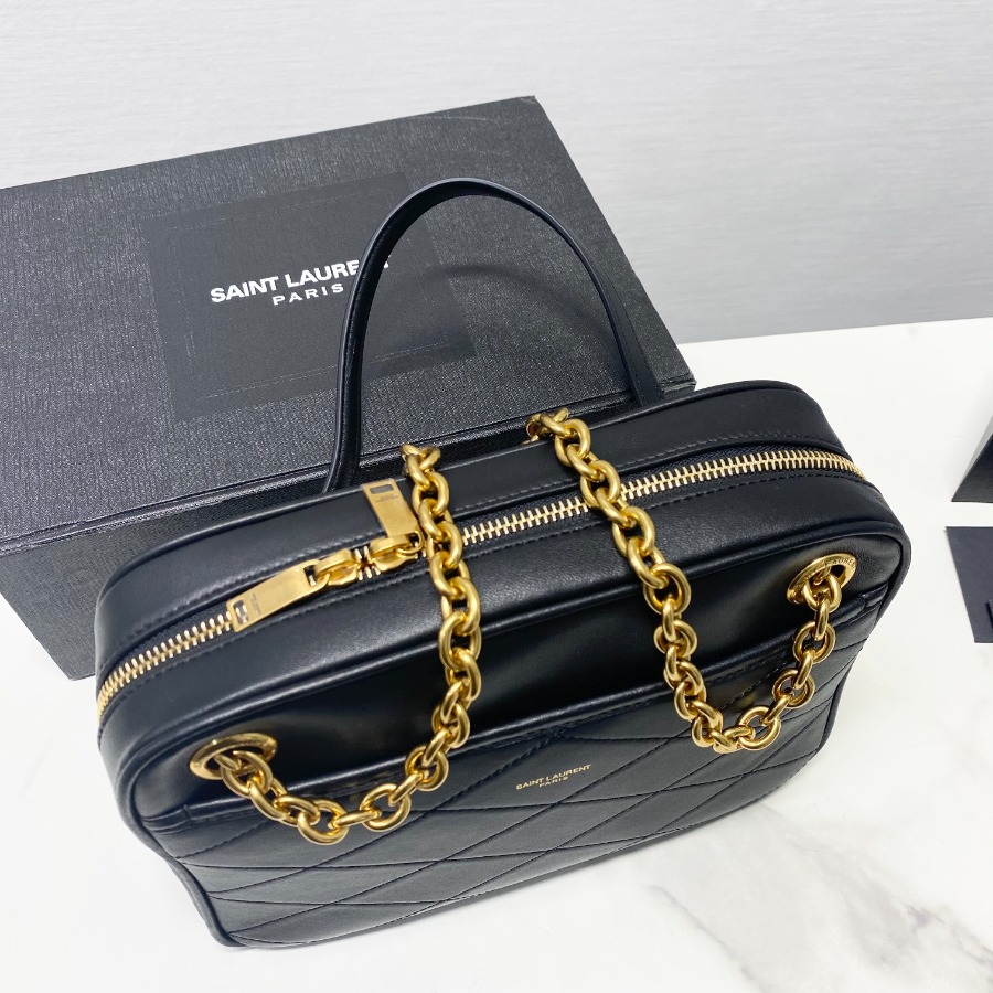 LE MAILLON SMALL CHAIN BAG IN QUILTED LAMBSKIN, YSL Saint Laurent