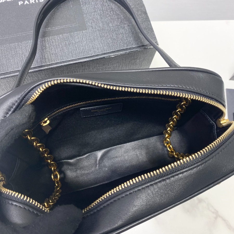 LE MAILLON SMALL CHAIN BAG IN QUILTED LAMBSKIN, YSL Saint Laurent