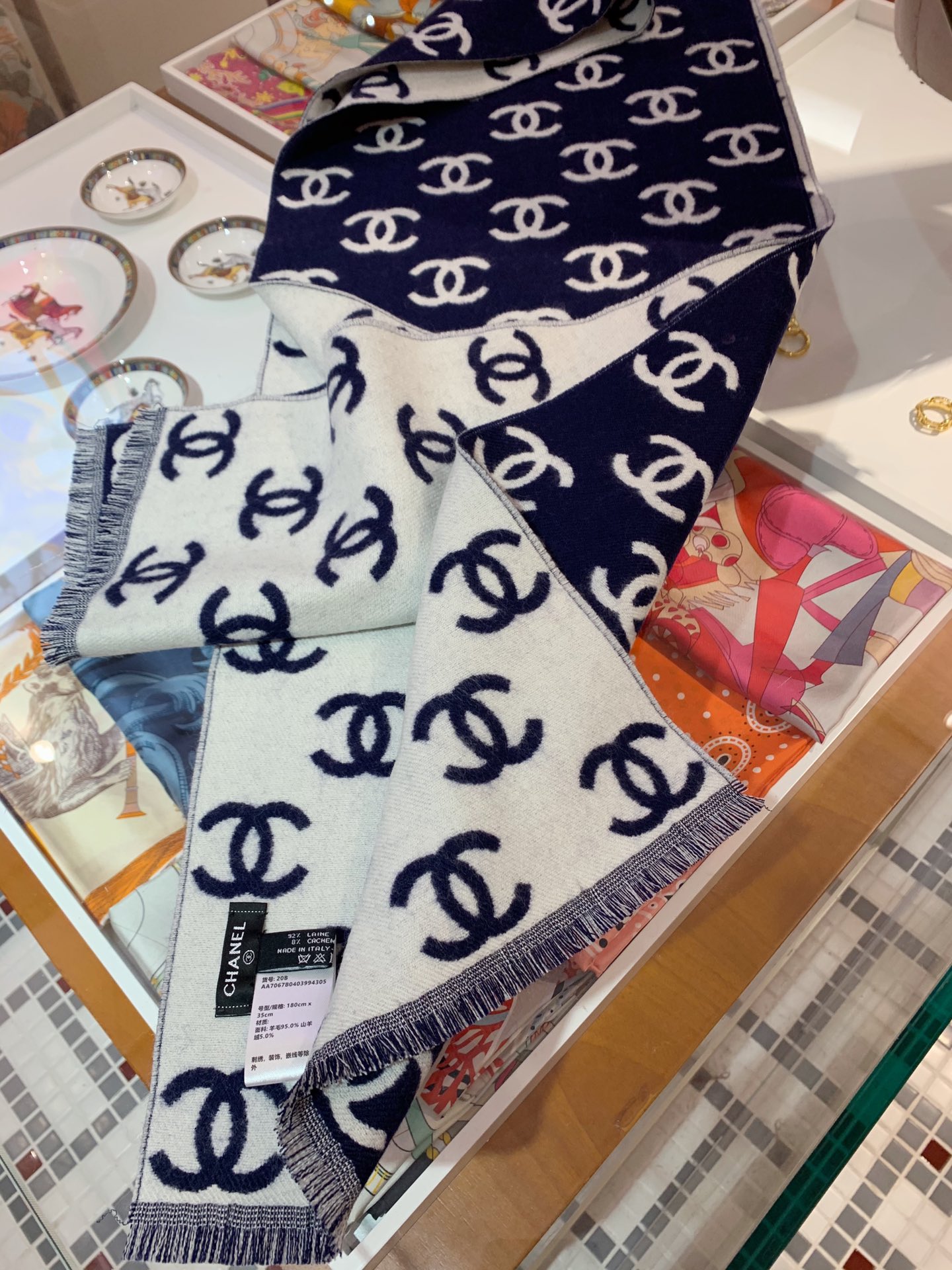 CHANEL SCARVES