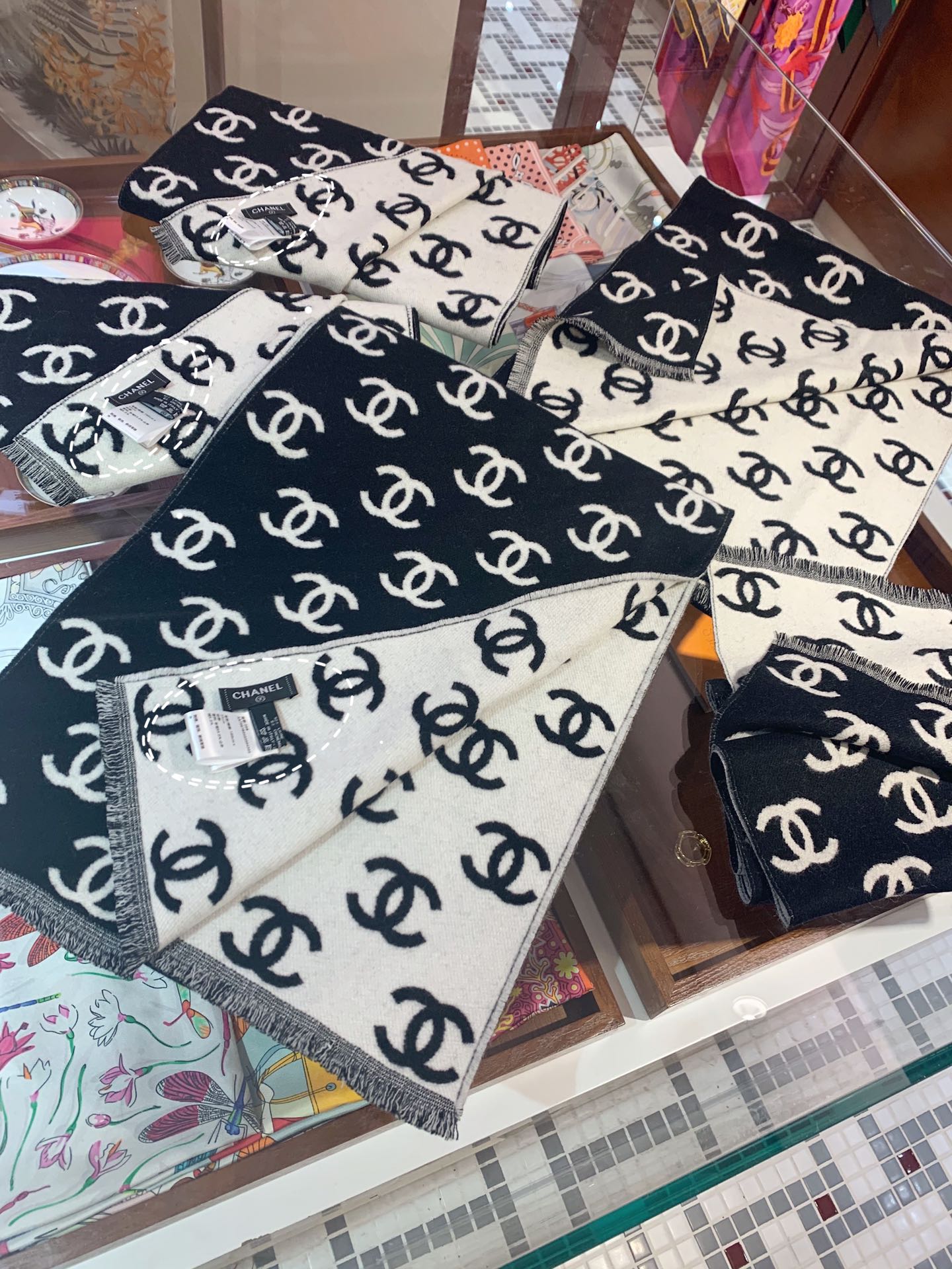 CHANEL SCARVES