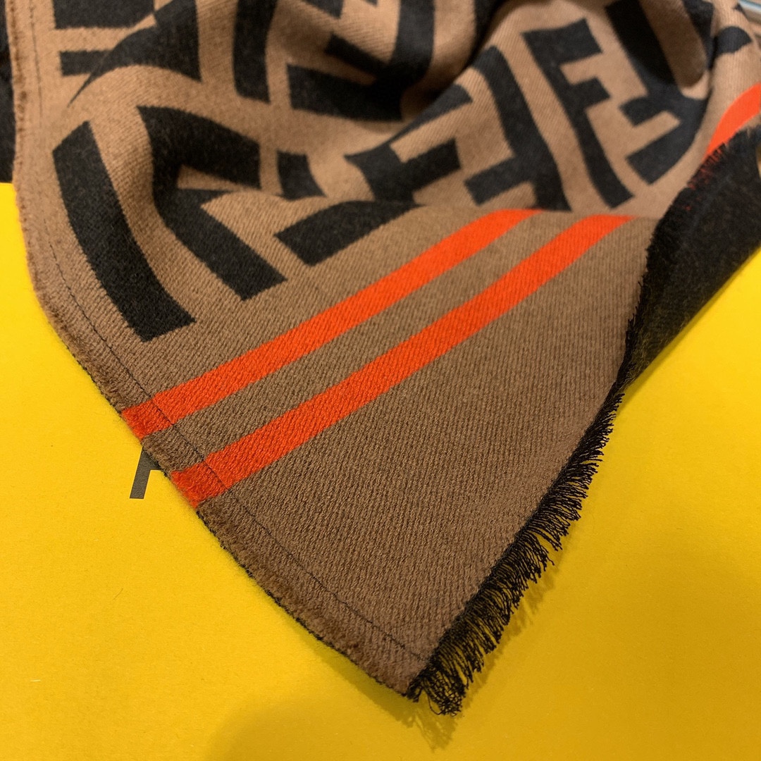 Fendi Ponchos, 95% Wool, 5% Silk