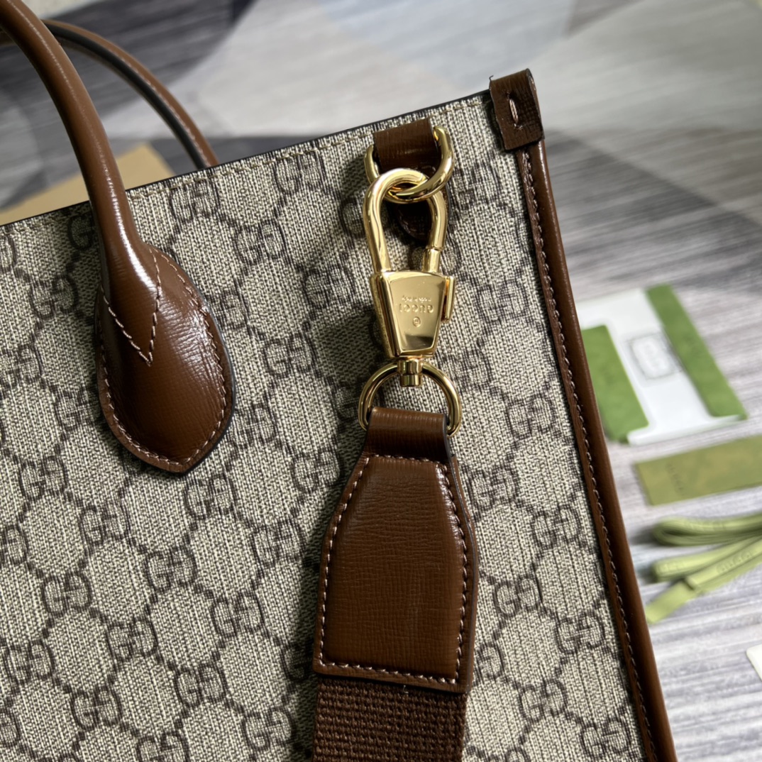 674148 Medium tote with Interlocking G, gucci Bags for Men