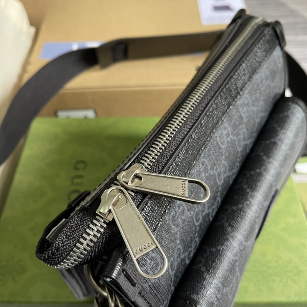 674164 Messenger bag with Interlocking G, gucci Bags for Men