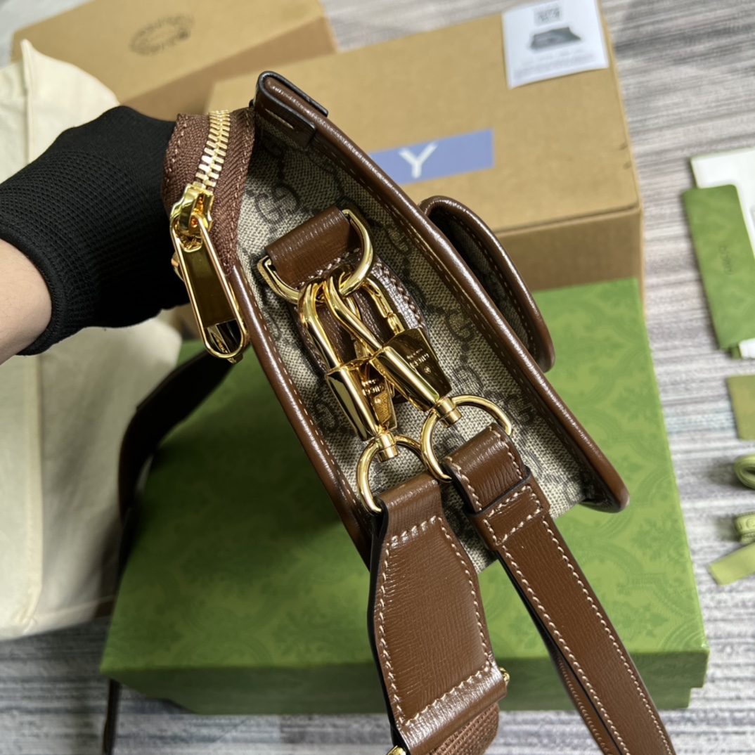 674164 Messenger bag with Interlocking G, gucci Bags for Men