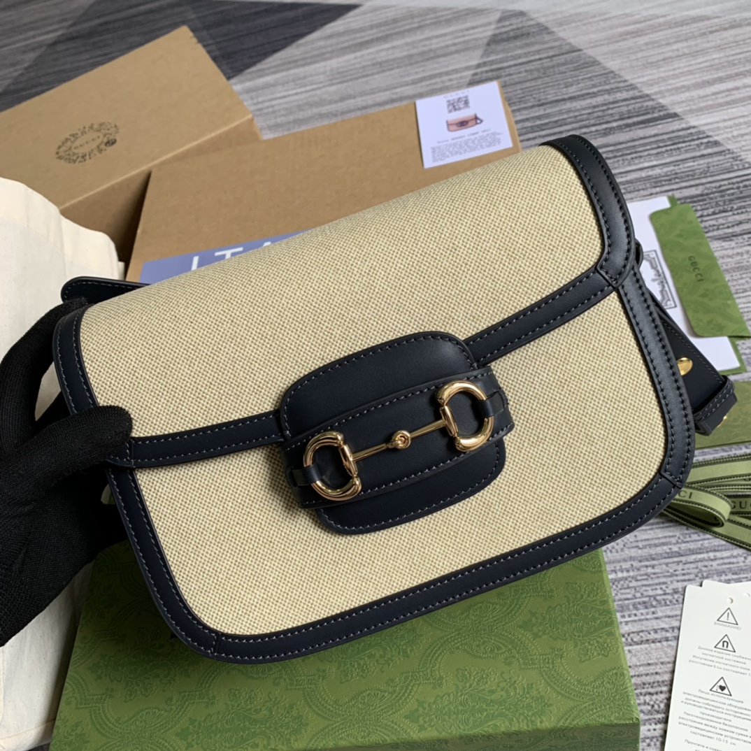 602204 Gucci 1955 Horsebit small shoulder bag, GUCCI Shoulder Bags for Women