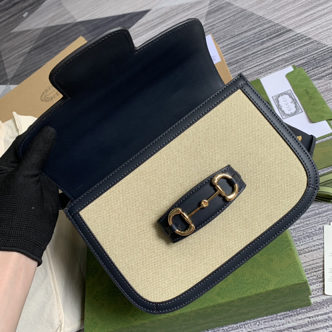 602204 Gucci 1955 Horsebit small shoulder bag, GUCCI Shoulder Bags for Women