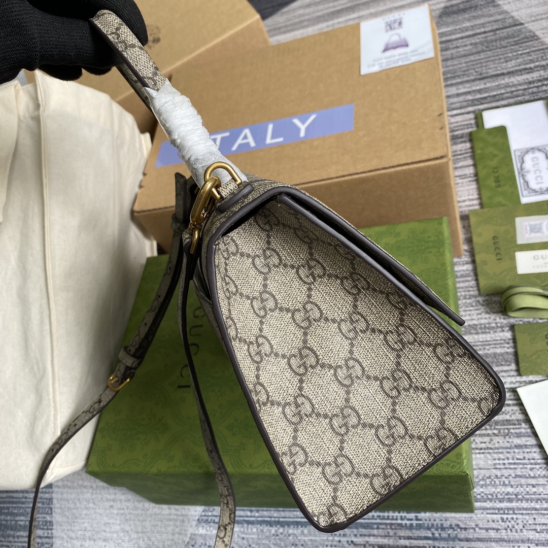 HOURGLASS SMALL TOP HANDLE BAG, Balenciaga X Gucci Bag