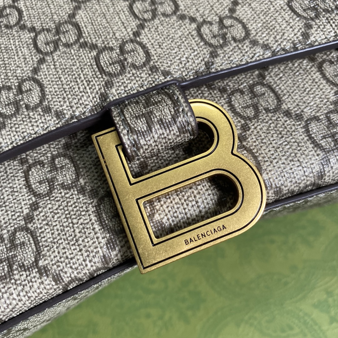 HOURGLASS SMALL TOP HANDLE BAG, Balenciaga X Gucci Bag