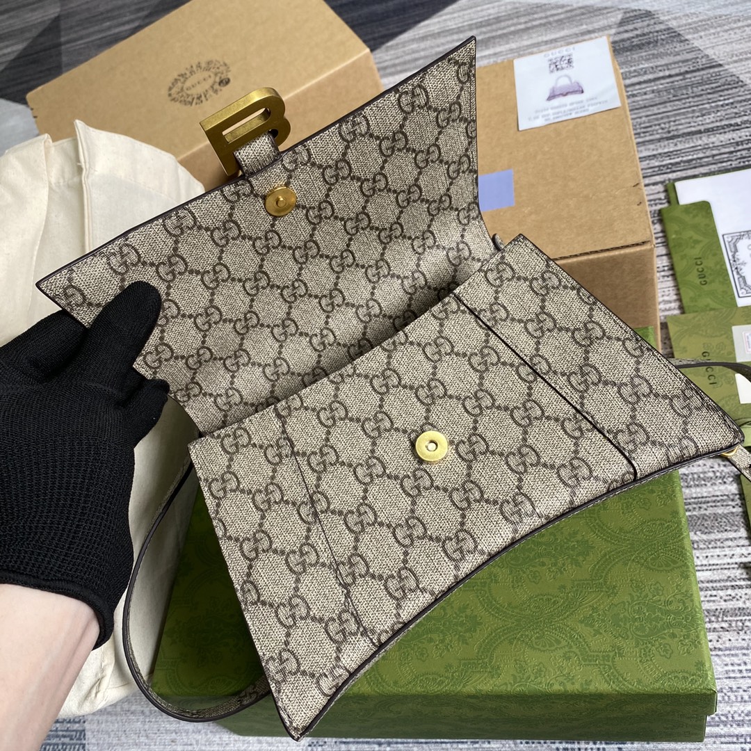 HOURGLASS SMALL TOP HANDLE BAG, Balenciaga X Gucci Bag