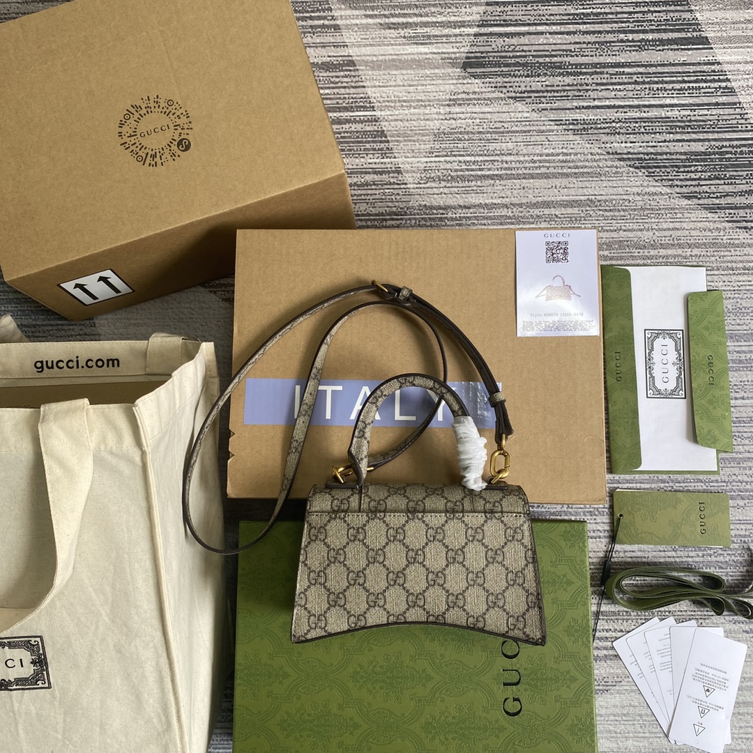 HOURGLASS XS TOP HANDLE BAG, Balenciaga X Gucci Bag