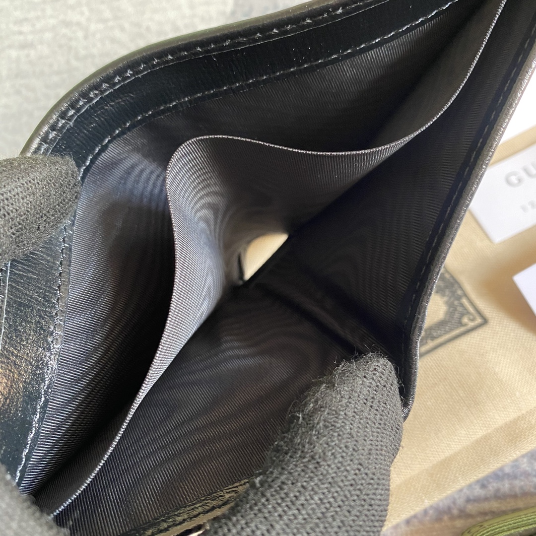 671652 Wallet with Interlocking G, Gucci