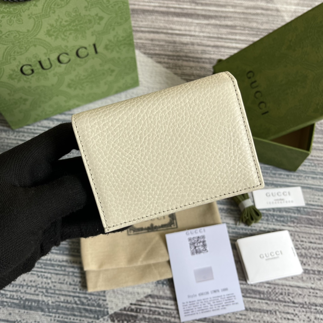 456126 GG Marmont card case wallet, Gucci