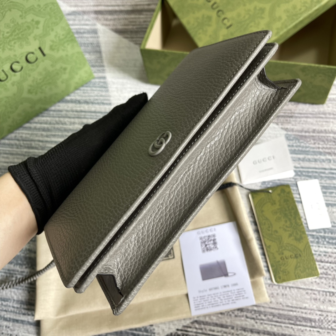 497985  GG Marmont chain wallet, Gucci Chain Wallets for Women