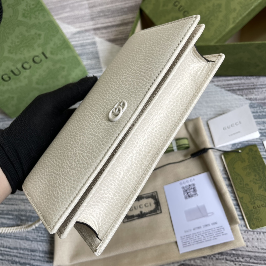 497985  GG Marmont chain wallet, Gucci Chain Wallets for Women