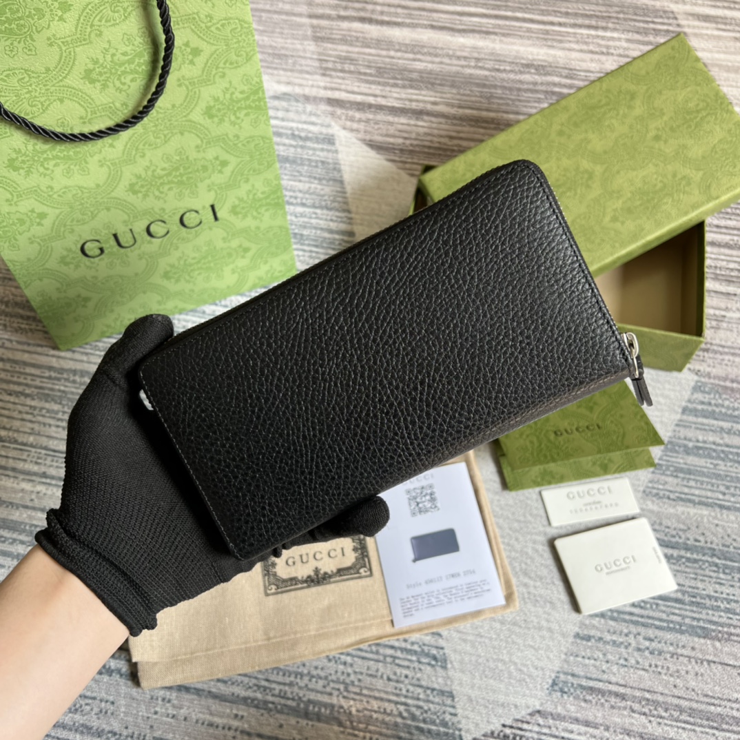 456117 GG Marmont zip around wallet, Gucci Zip Wallets for Women