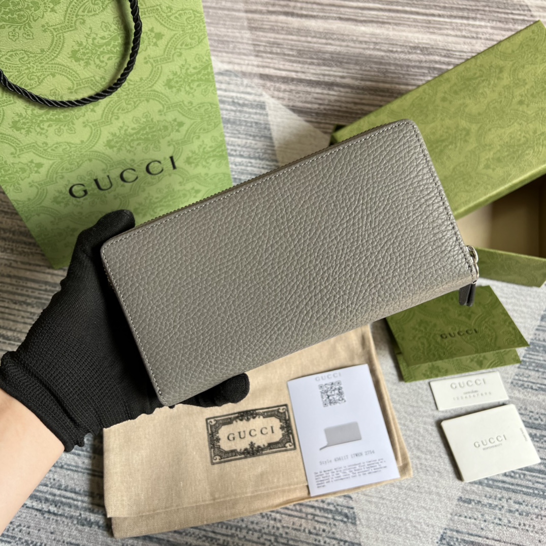 456117 GG Marmont zip around wallet, Gucci Zip Wallets for Women