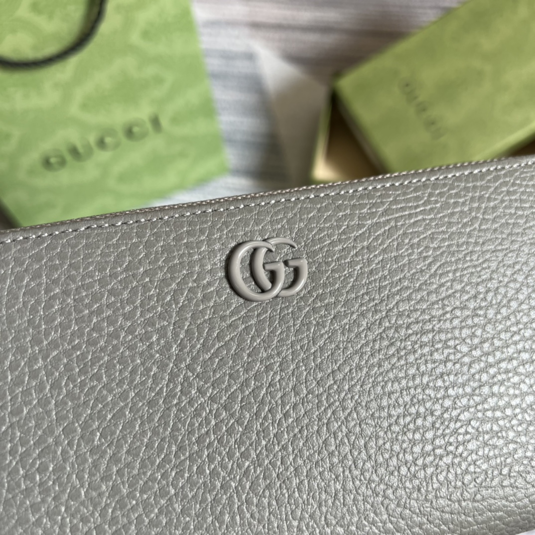 456117 GG Marmont zip around wallet, Gucci Zip Wallets for Women