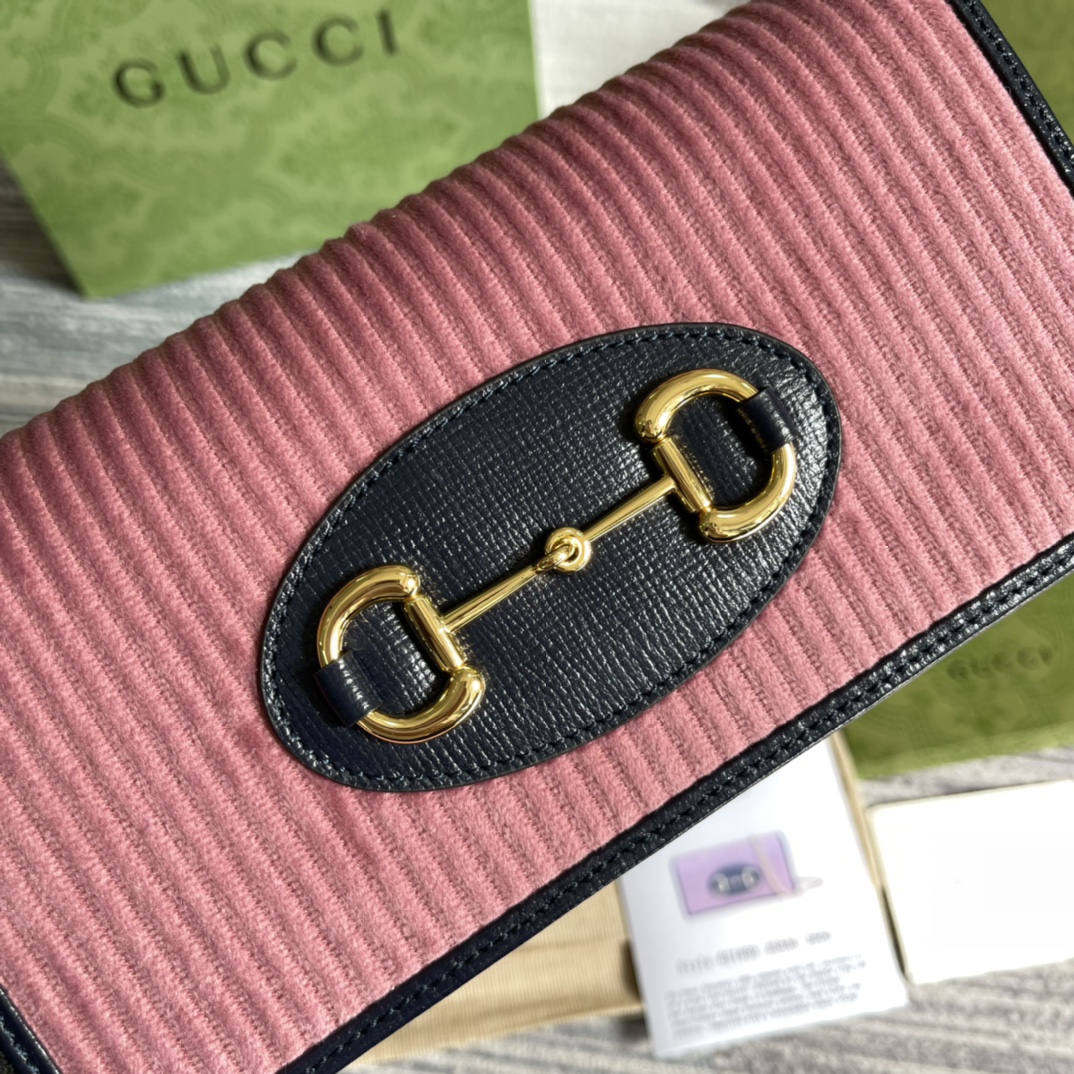 621892 Gucci Horsebit 1955 chain wallet, Gucci Chain Wallets for Women
