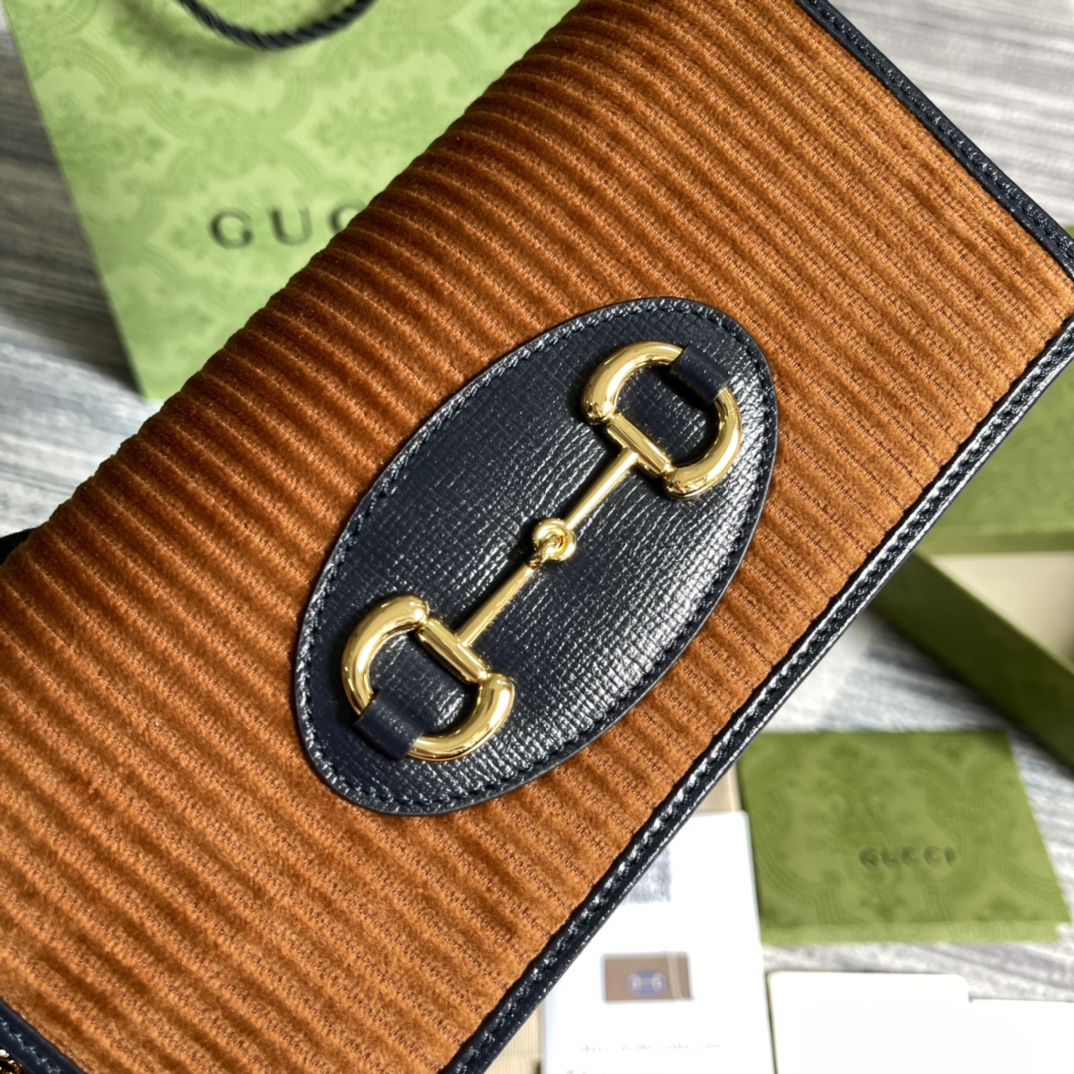 621892 Gucci Horsebit 1955 chain wallet, Gucci Chain Wallets for Women