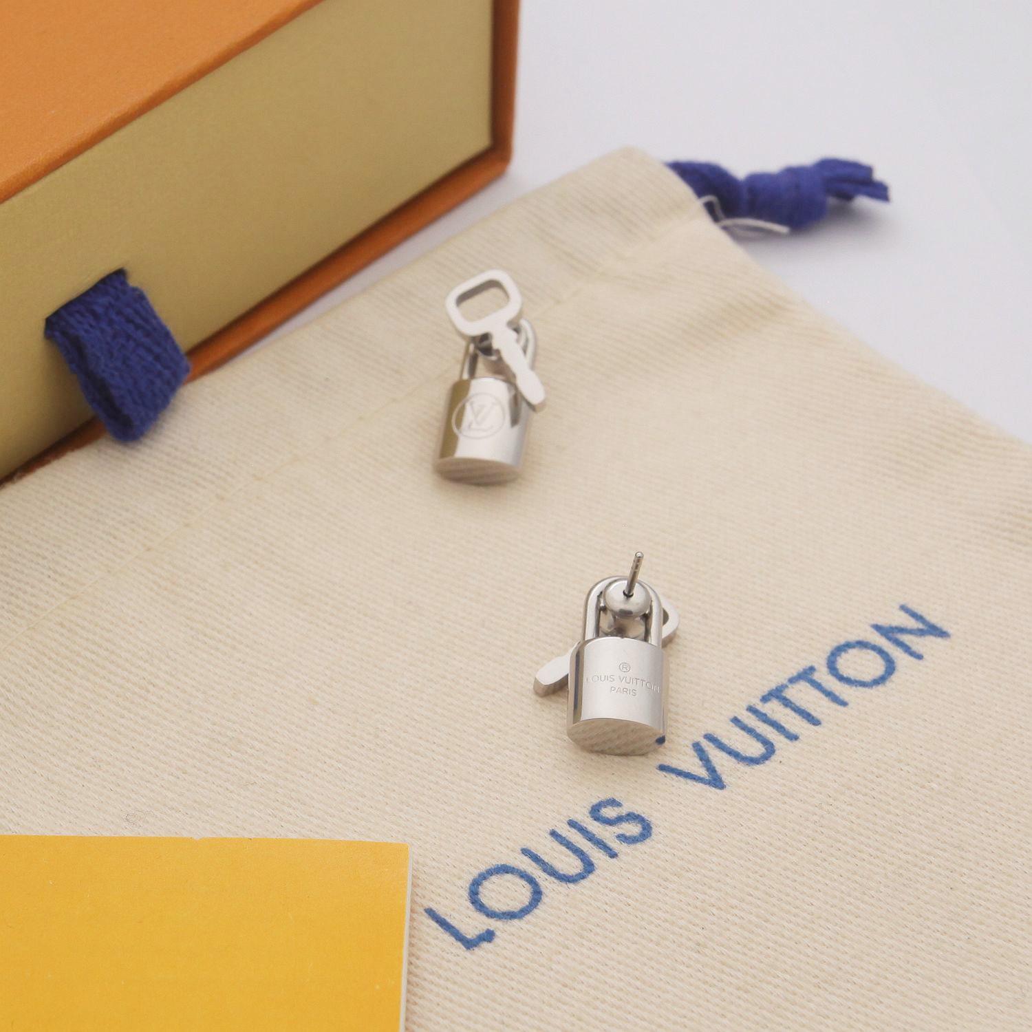 Earrings, Louis Vuitton LV