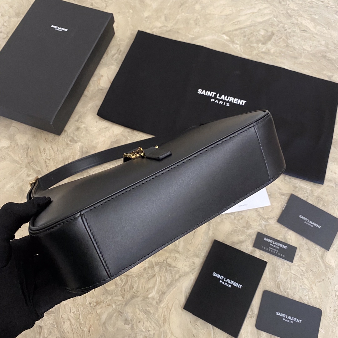 657228 LE 5 À 7 HOBO BAG IN VEGETABLE-TANNED LEATHER, YSL Saint Laurent
