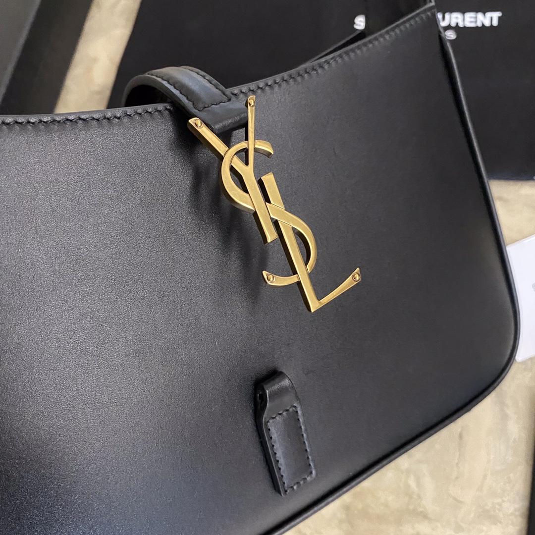 657228 LE 5 À 7 HOBO BAG IN VEGETABLE-TANNED LEATHER, YSL Saint Laurent