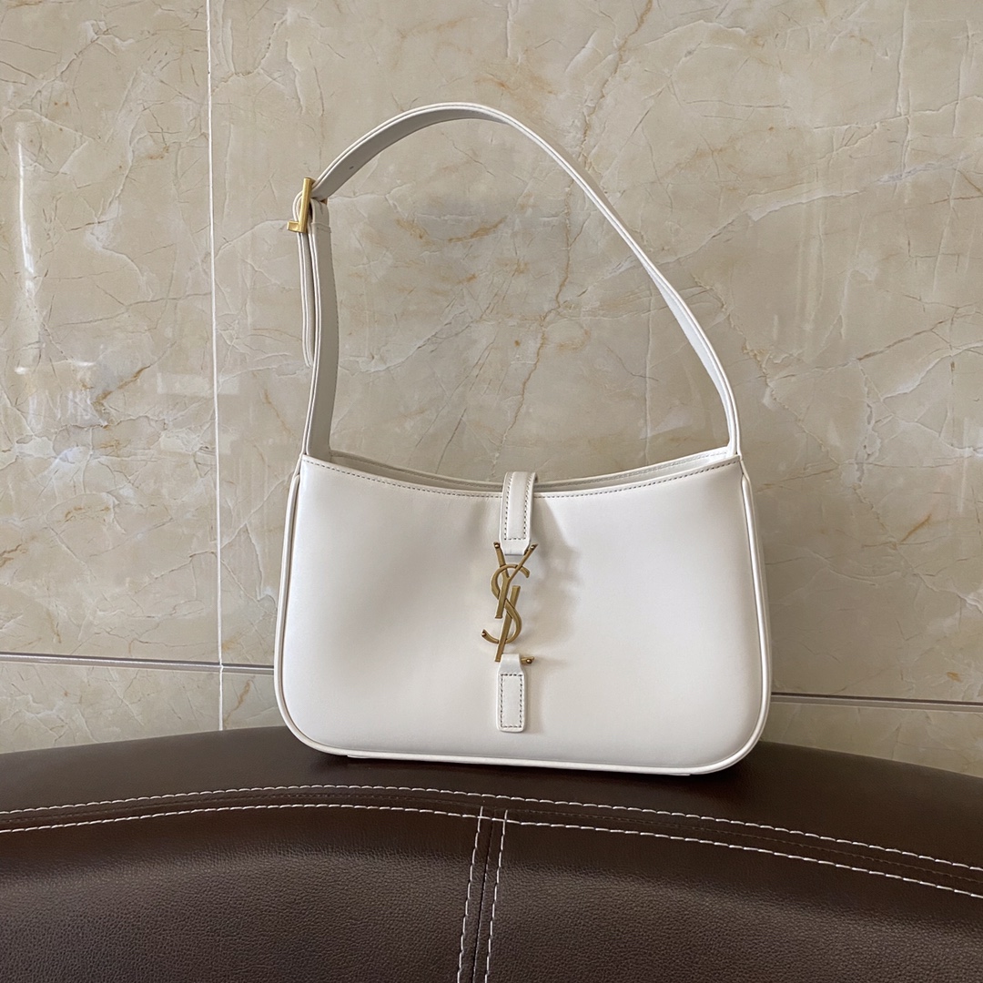 657228 LE 5 À 7 HOBO BAG IN VEGETABLE-TANNED LEATHER, YSL Saint Laurent