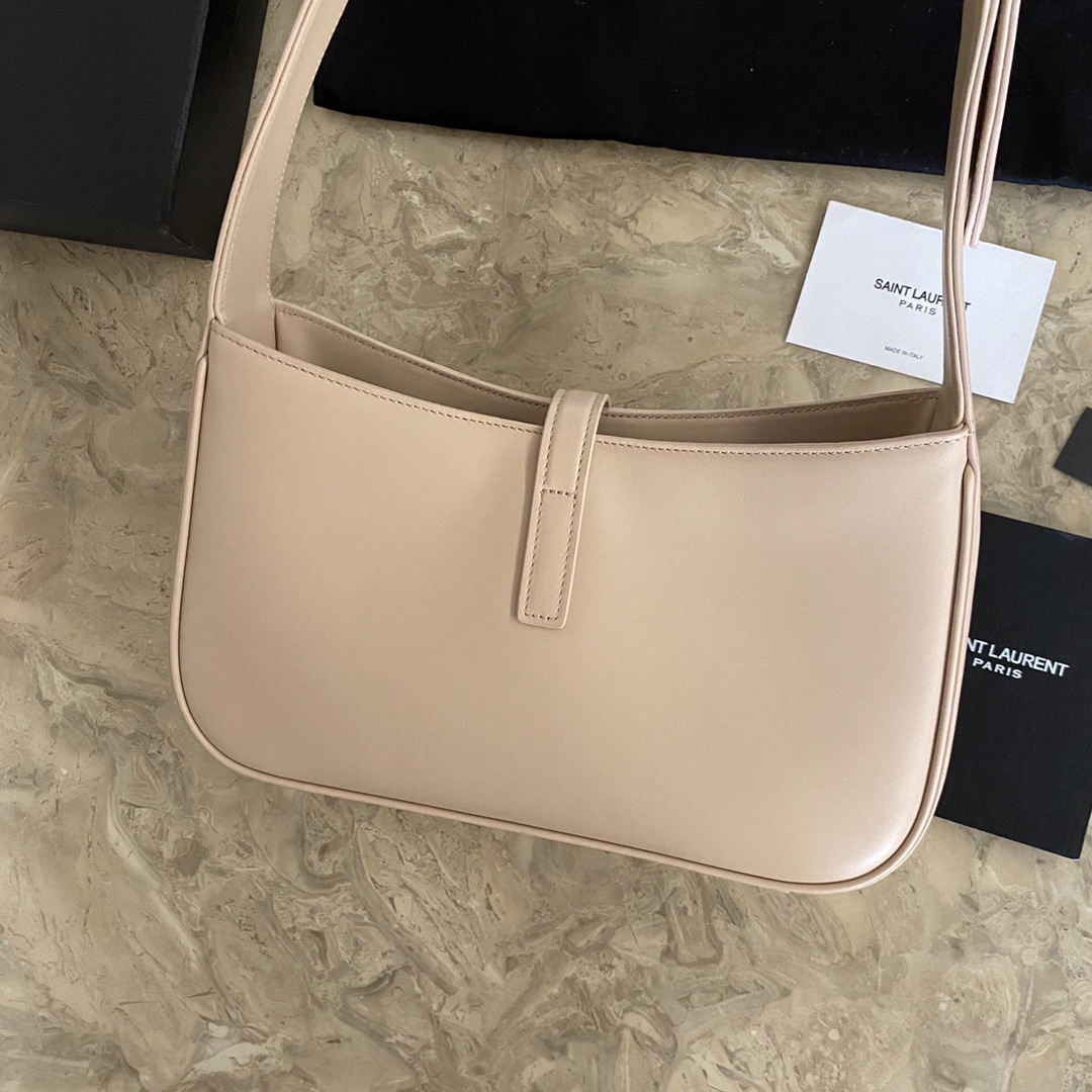 657228 LE 5 À 7 HOBO BAG IN VEGETABLE-TANNED LEATHER, YSL Saint Laurent