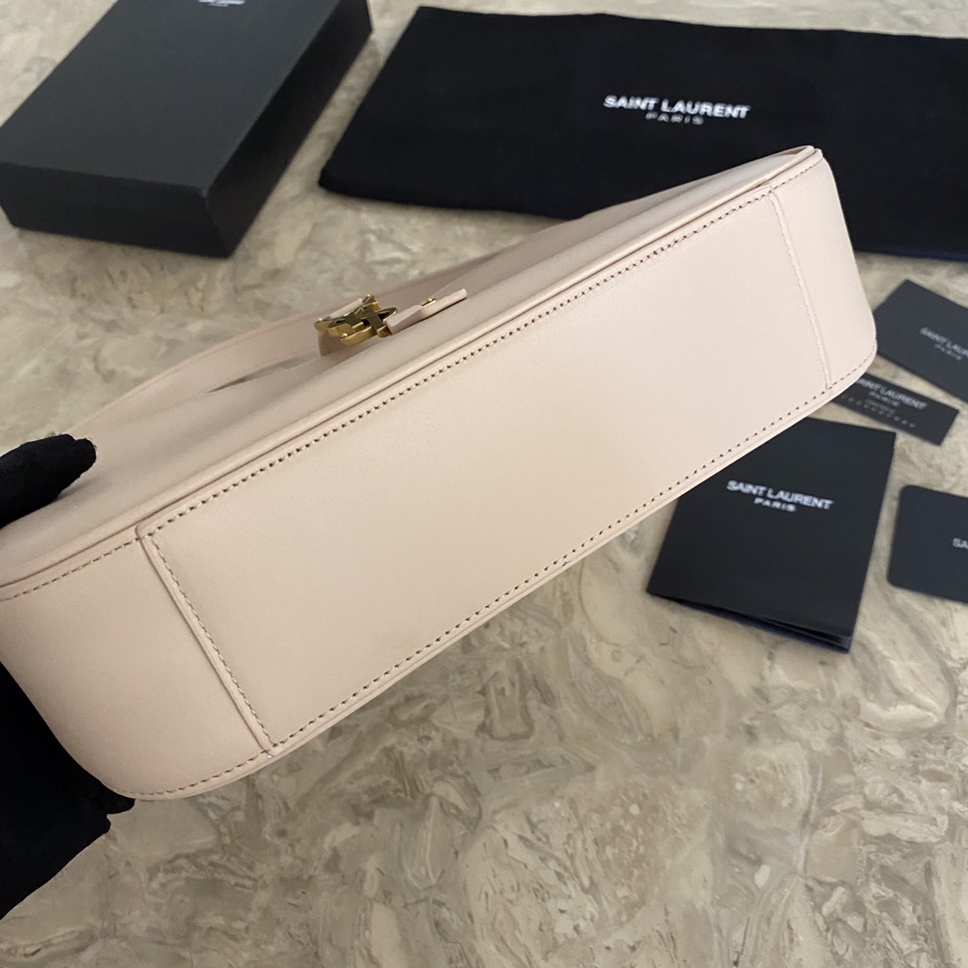 657228 LE 5 À 7 HOBO BAG IN VEGETABLE-TANNED LEATHER, YSL Saint Laurent