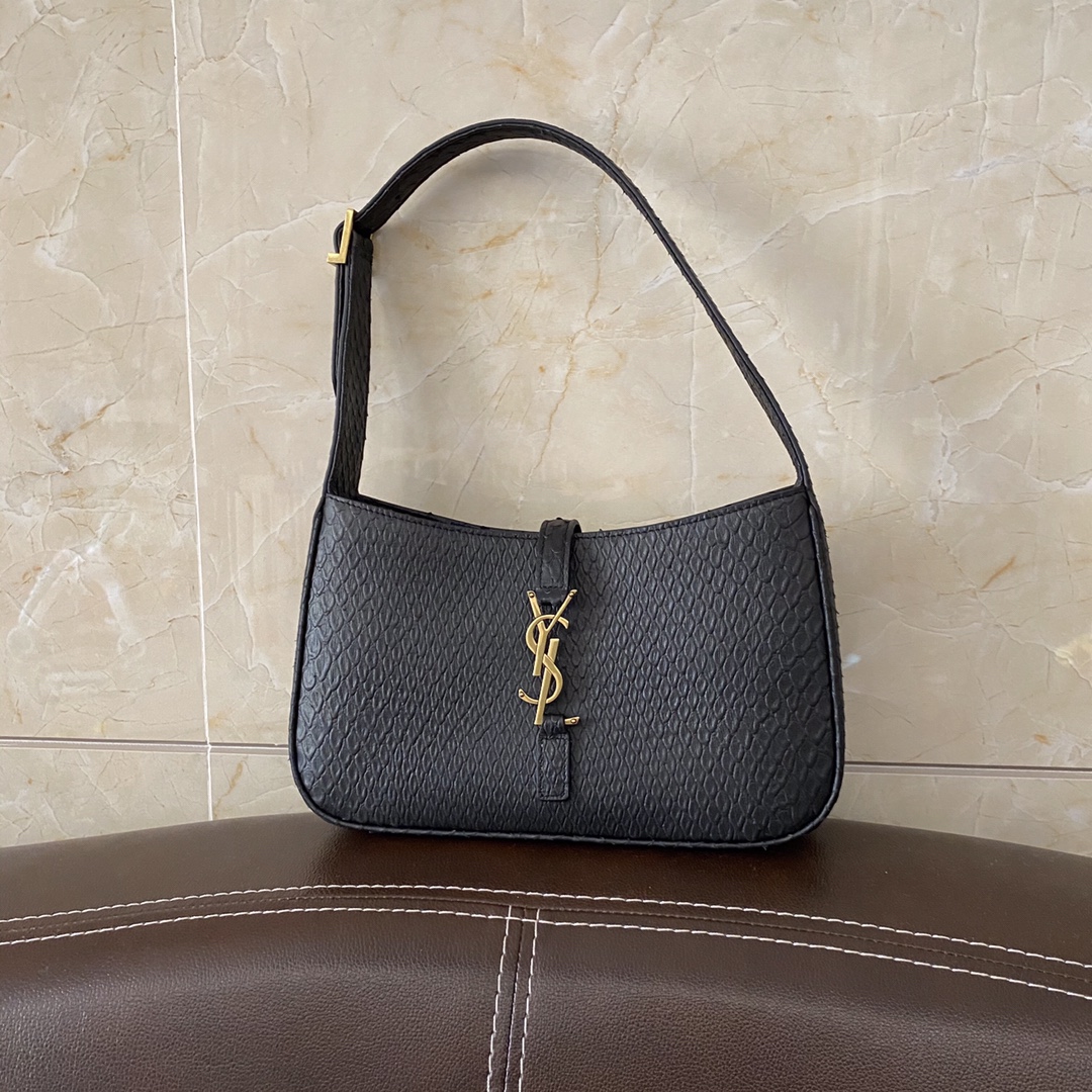 657228 LE 5 À 7 HOBO BAG IN VEGETABLE-TANNED LEATHER, YSL Saint Laurent