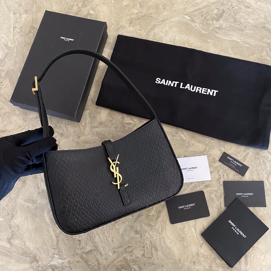 657228 LE 5 À 7 HOBO BAG IN VEGETABLE-TANNED LEATHER, YSL Saint Laurent