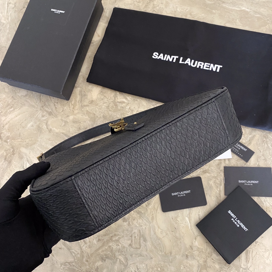 657228 LE 5 À 7 HOBO BAG IN VEGETABLE-TANNED LEATHER, YSL Saint Laurent
