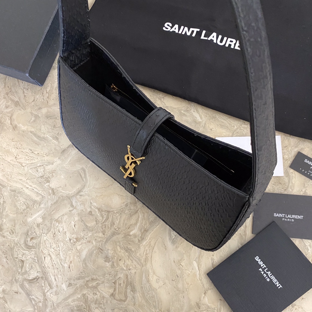 657228 LE 5 À 7 HOBO BAG IN VEGETABLE-TANNED LEATHER, YSL Saint Laurent