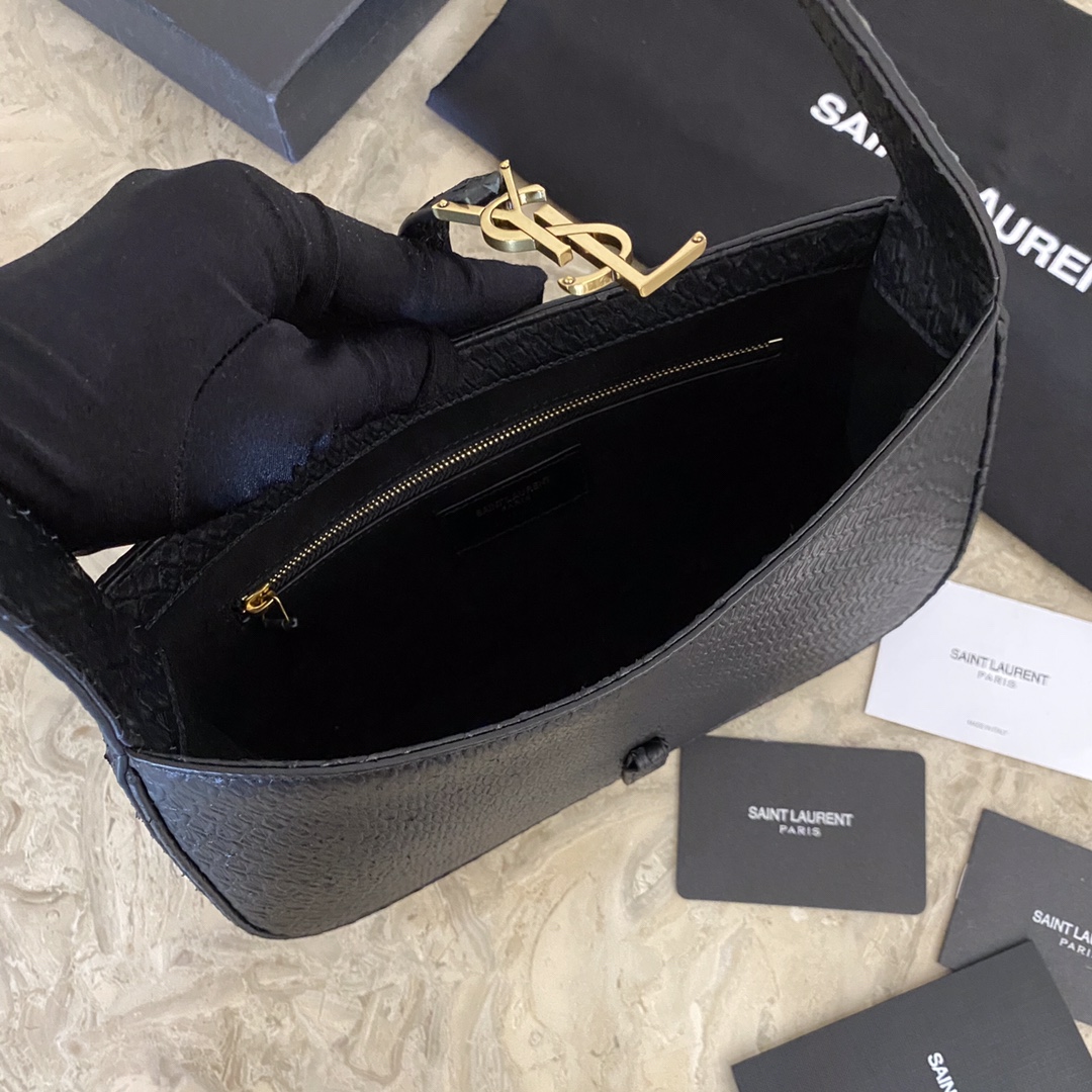 657228 LE 5 À 7 HOBO BAG IN VEGETABLE-TANNED LEATHER, YSL Saint Laurent